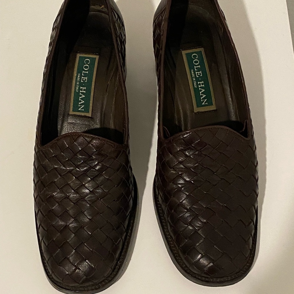Cole Haan Women's Dark Brown Woven Flats - Picture 9 of 9